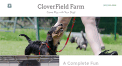 Desktop Screenshot of cloverfieldfarm.com